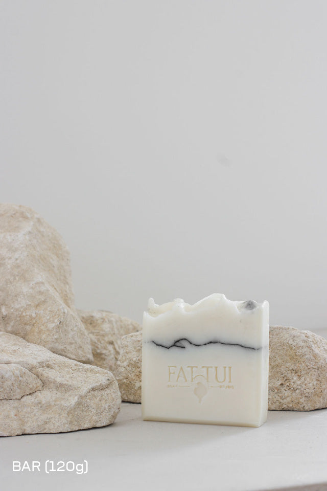 Fat Tui Soap Studio bar soap - Star Anise and White Clay - handmade natural soap New Zealand