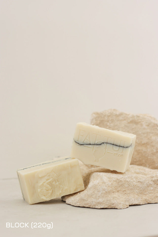 Fat Tui Soap Studio bar soap - Star Anise and White Clay - handmade natural soap New Zealand