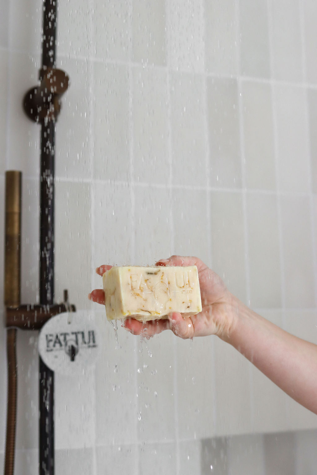 Fat Tui Soap Studio bar soap - Calendula and Citrus - gentle natural soap handmade in NZ