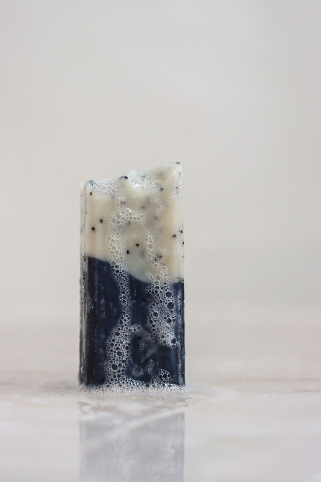 Charcoal and Poppy Seed Soap