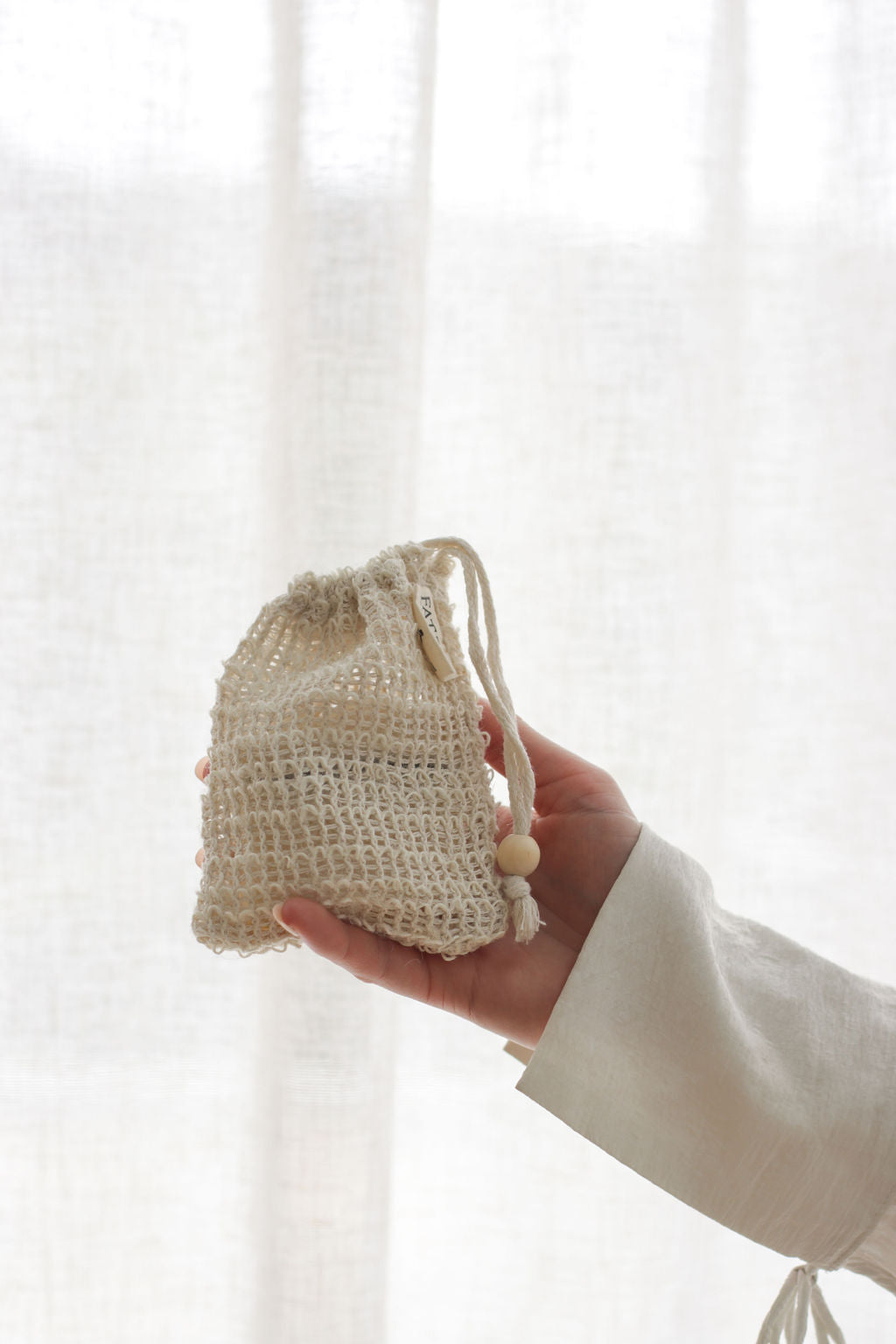 Sisal Soap Pouch