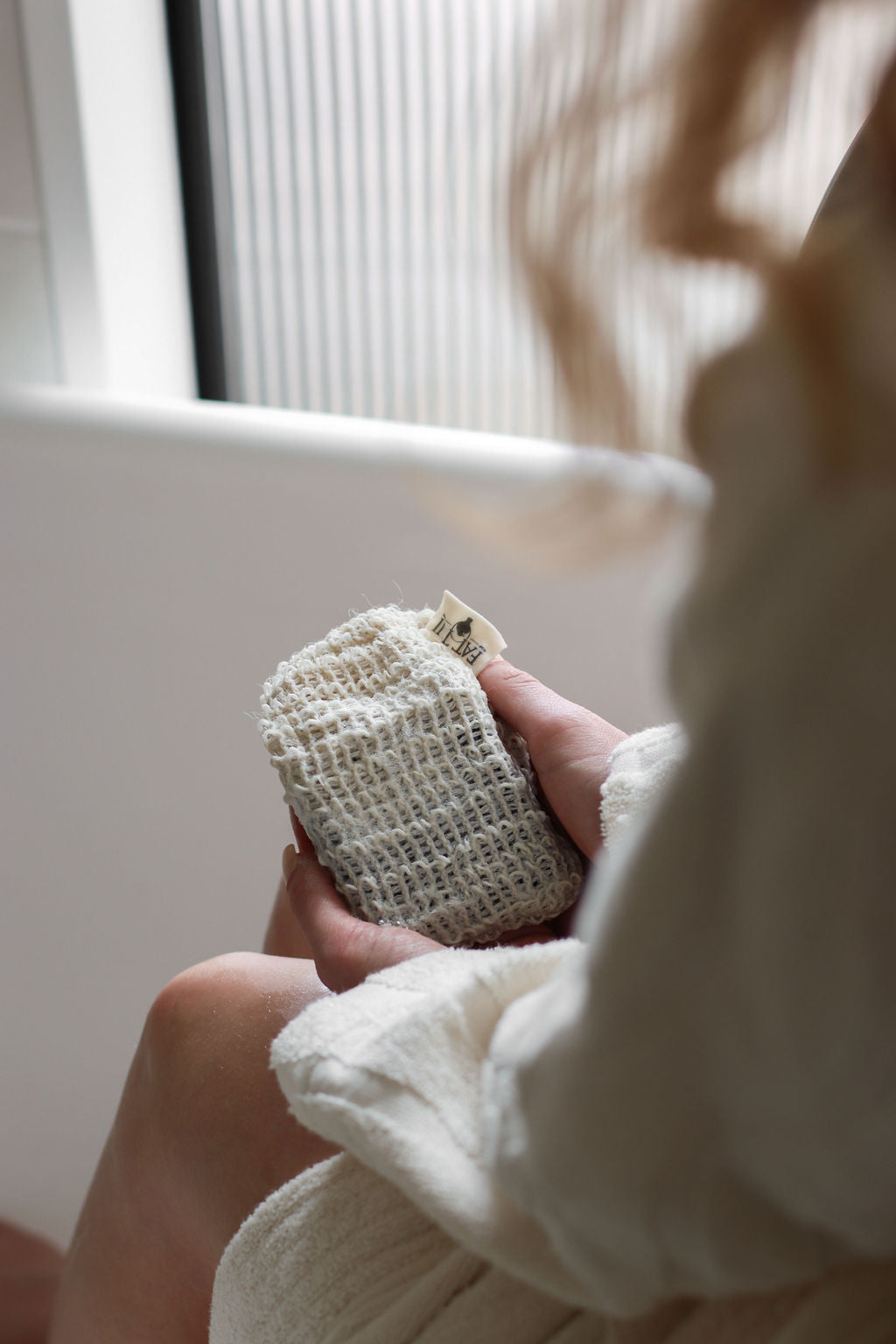 Sisal Soap Pouch