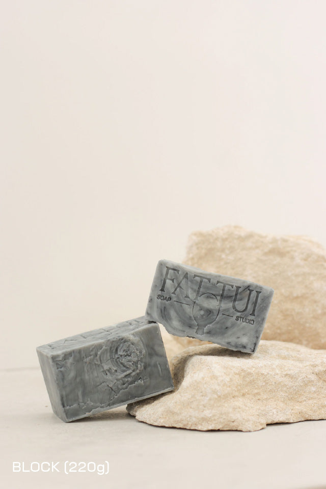 Fat Tui Soap Studio bar soap - Cedarwood, Black Pepper and Lime - earthy artisan soap handmade in NZ