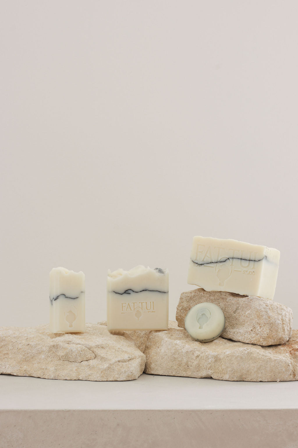 Fat Tui Soap Studio bar soap - Star Anise and White Clay - handmade natural soap New Zealand